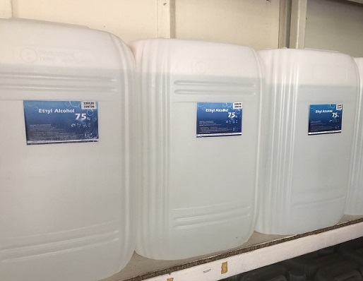 ethyl alcohol 70% 20 liters.